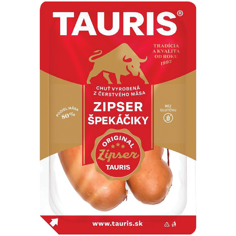 Tauris Zipser špekáčiky