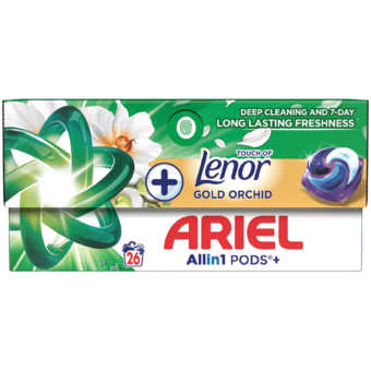 Ariel Touch of Lenor Gold Orchid kapsuly na pranie