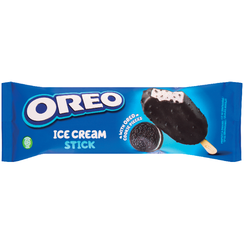 Oreo Mrazený Krém S Vanilkovou Príchuťou, S Malými Kúskami Kakaových Sendvičových Sušienok