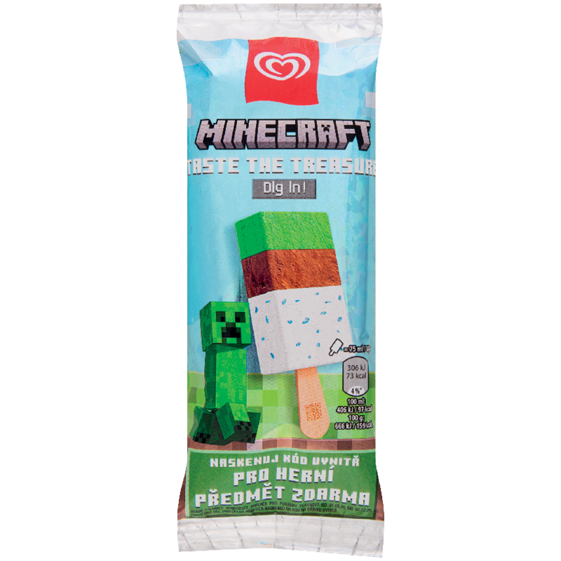 Algida Minecraft Dig In!