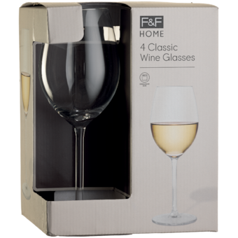 F&F Home poháre na biele víno