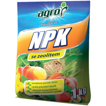 Agro hnojivo NPK so zeolitom