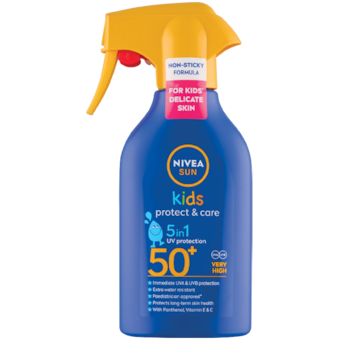 Nivea Sun Protect & Care detský sprej na opaľovanie