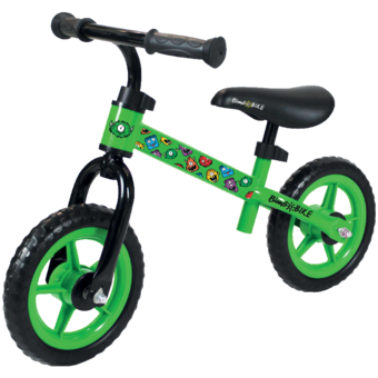 Balančný bicykel Monster zelený