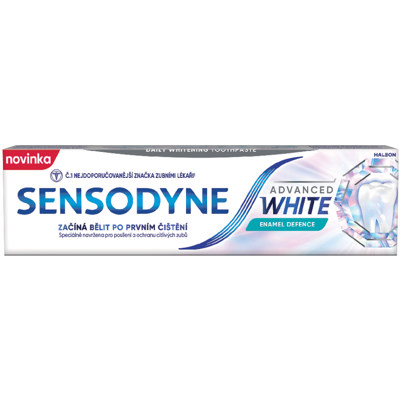 Sensodyne Advanced White Enamel Defence Bieliaca Zubná Pasta Na Citlivé Zuby