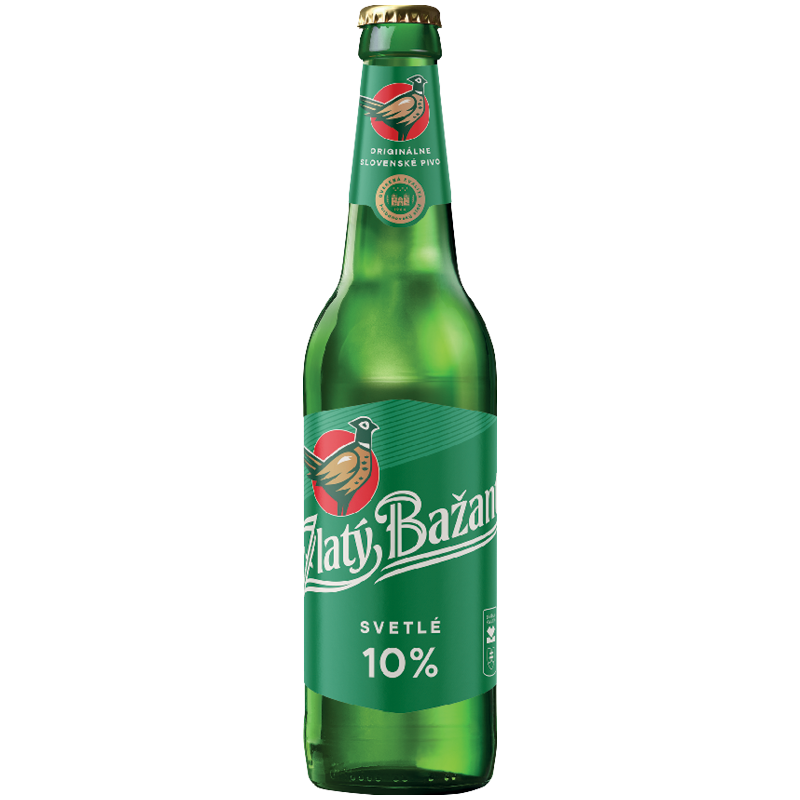Zlatý Bažant Fľaša