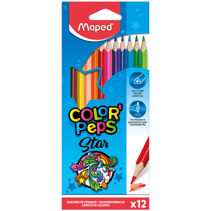 Maped Color'peps Trojhranné Pastelky