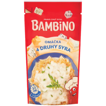 Bambino Omáčka 4 druhy syra