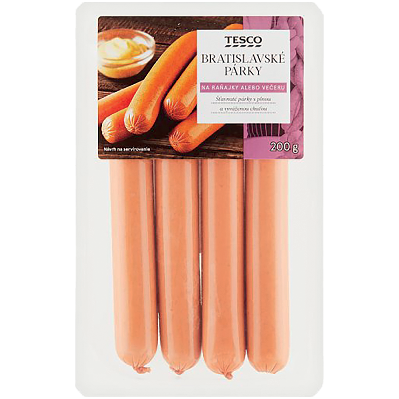 Tesco Bratislavské Párky