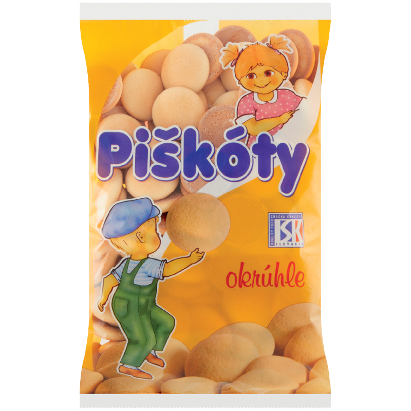 Piškóty Okrúhle
