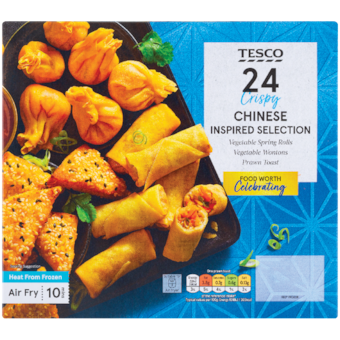 Tesco Crispy Chinese Inspired Selection zmes