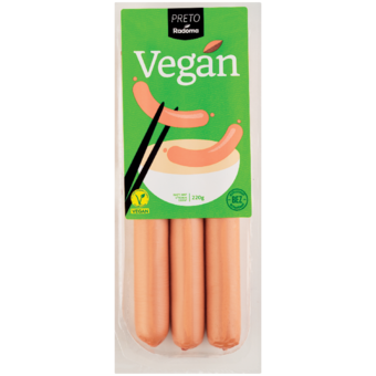 Preto Radoma Vegan párky
