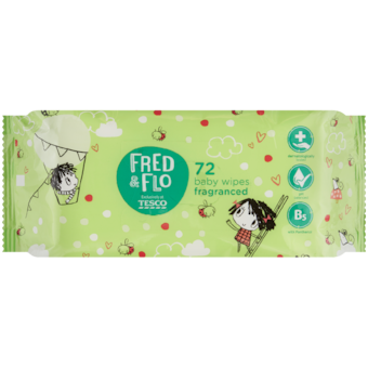 Fred&Flo vlhčené obrúsky parfumované