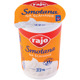 Rajo Smotana na šľahanie 33 %