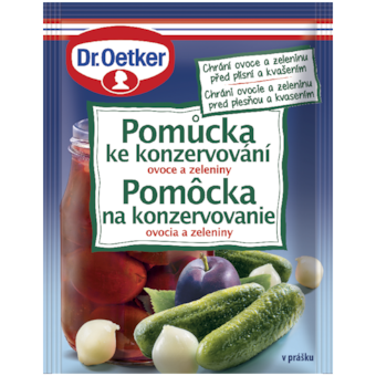 Dr. Oetker Pomôcka na konzervovanie ovocia a zeleniny v prášku