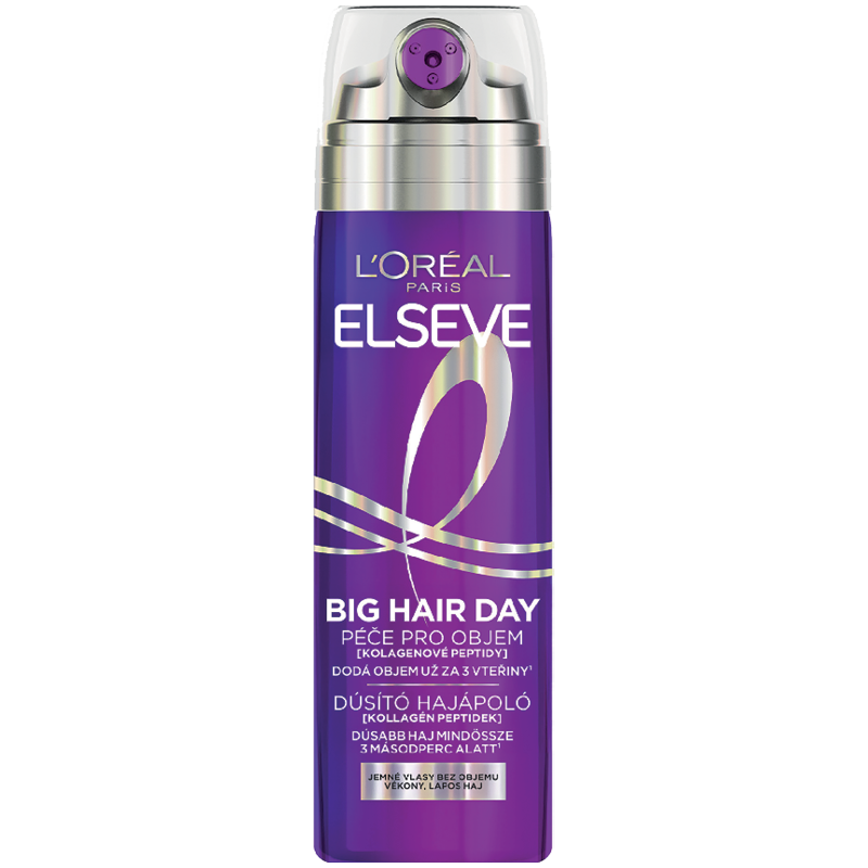 Elseve Big Hair Day Bezoplachová Starostlivosť V Spreji