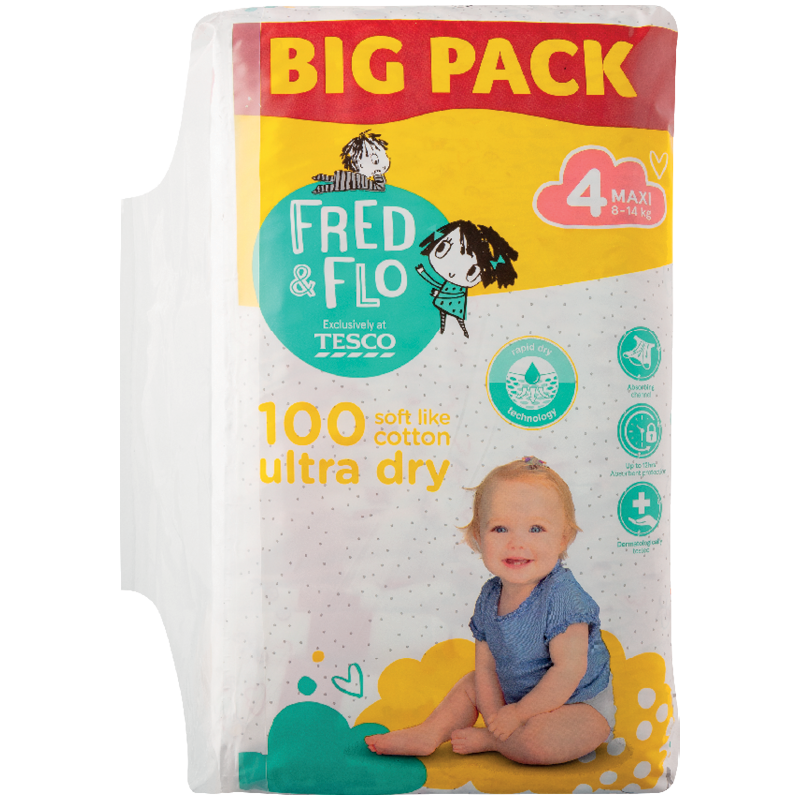 Fred & Flo Ultra Dry Maxi