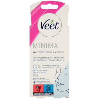 Veet Minima voskové pásiky