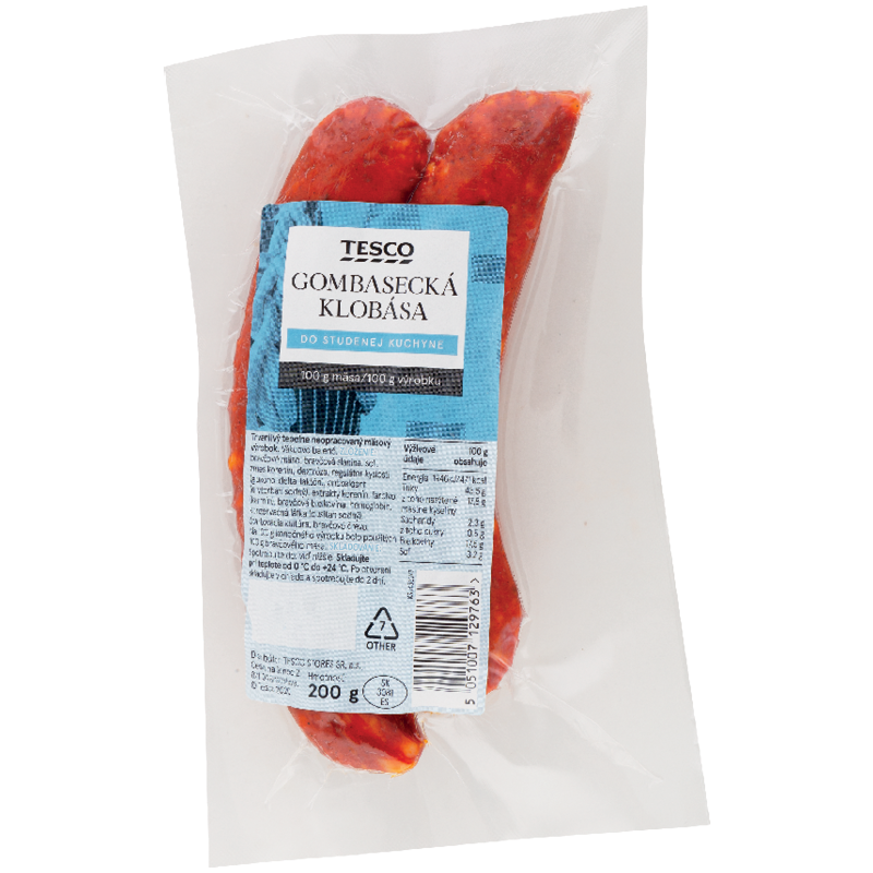 Tesco Gombasecká Klobása