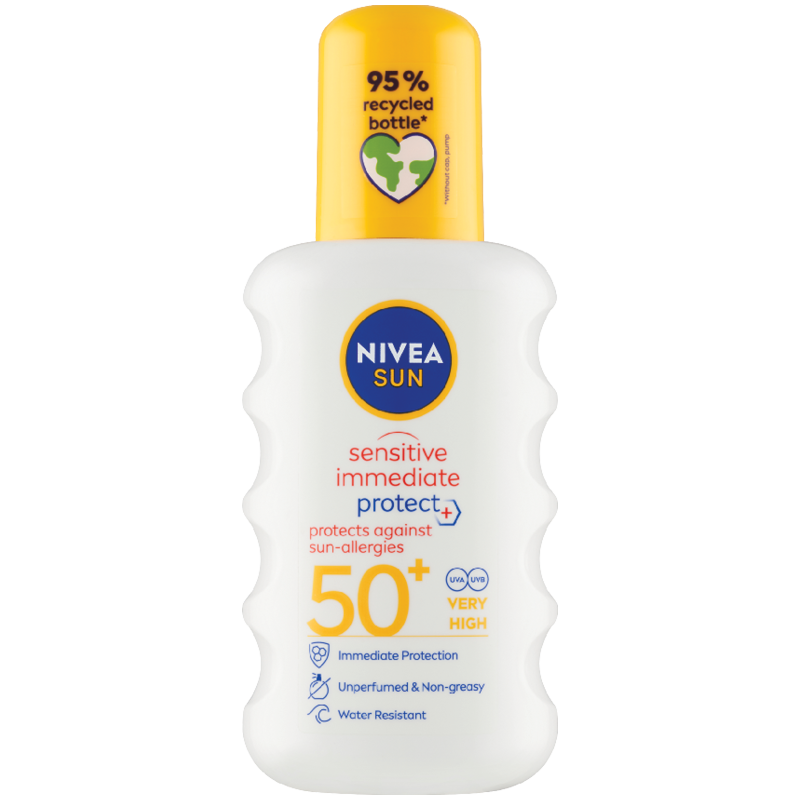 Nivea Sun Sensitive Sprej Na Opaľovanie