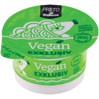 Preto radoma vegan exklusiv z okary