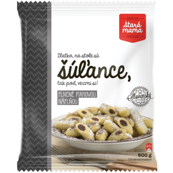 Stará Mama Šúľance plnené makovou náplňou hlbokozmrazené