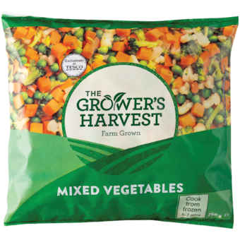The Grower's Harvest Zmes mrkvy, hrášku, brokolice a karfiolu