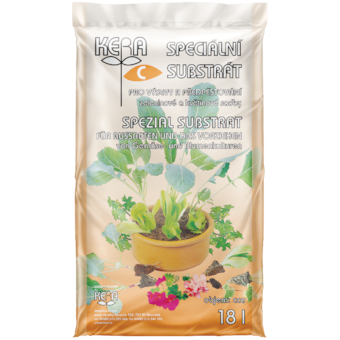 Kera substrát pre výsev a množenie