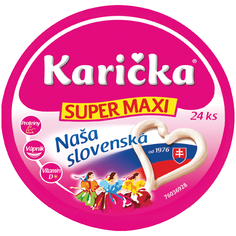 Karička Super Maxi Tavený Syr