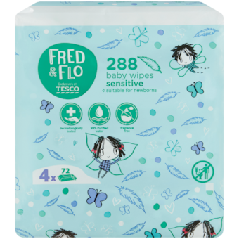 Fred & Flo vlhčené obrúsky