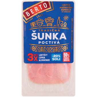Berto Tradičná šunka poctivá