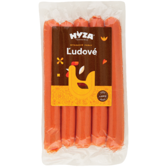 Hyza Ľudové kuracie párky