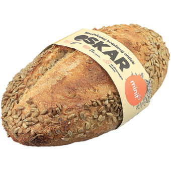 Oskar kváskový slnečnicový chlieb