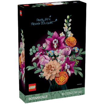 LEGO® Botanicals 10342 Krásna kytica ružových kvetov