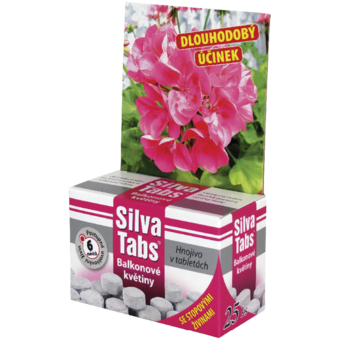 Silva Tabs hnojivo v tabletách pre balkónové kvetiny