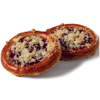 Koláč jahodový s maslovou mrveničkou