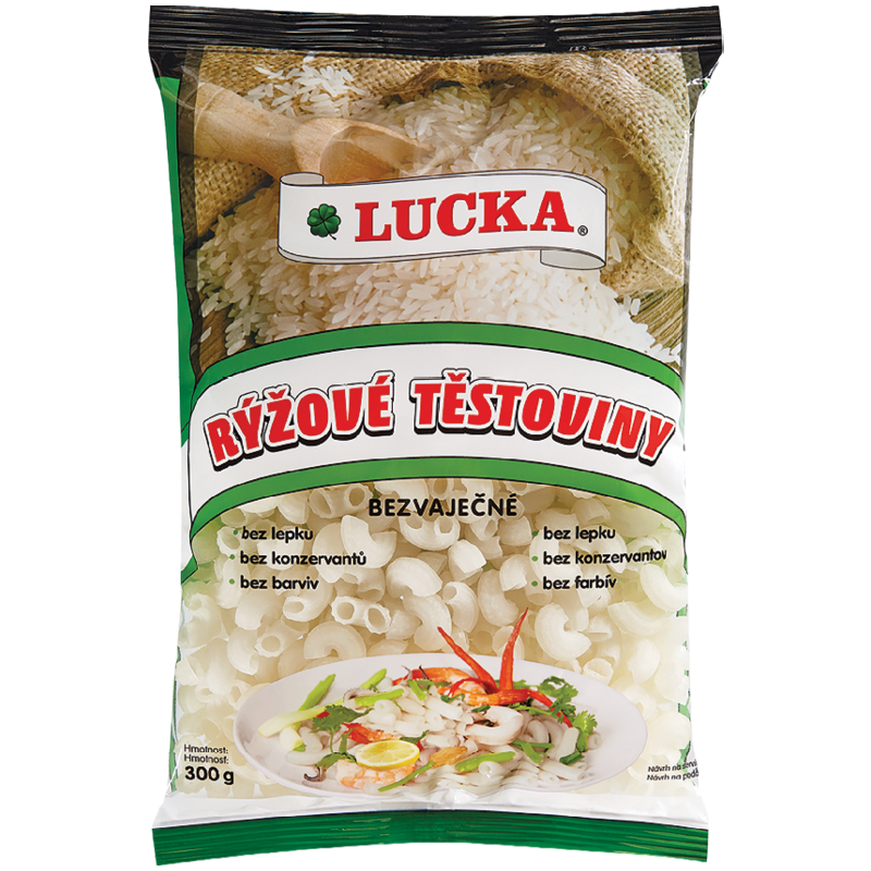 Lucka Kolienka Ryžové Cestoviny Bezvaječné