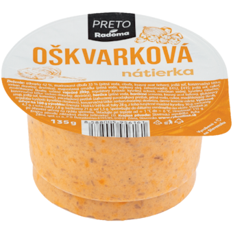 Preto Radoma Oškvarková nátierka