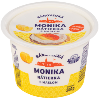 Milsy Bánovecká Monika nátierka s maslom