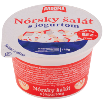 Radoma Nórsky šalát s jogurtom