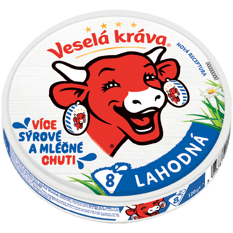 Veselá Kráva Lahodná Tavený Syr