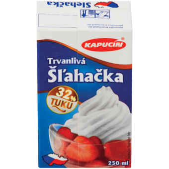 Kapucin Trvanlivá šľahačka 32%
