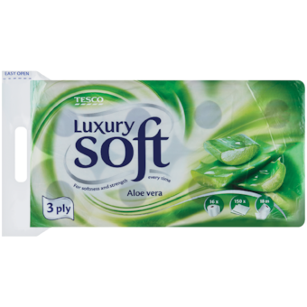 Tesco Soft Luxury Toaletný papier
