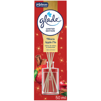 Glade Warm Apple Pie osviežovač vzduchu vonné tyčinky