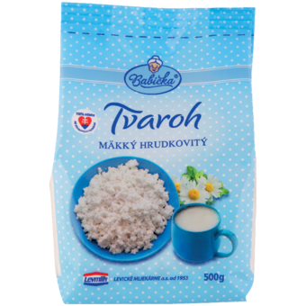 Babička Tvaroh mäkký hrudkovitý
