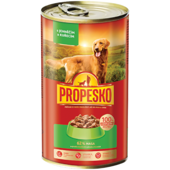 Propesko konzerva pre psov
