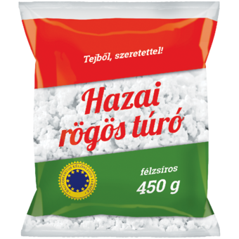 Hazai félzsíros túró