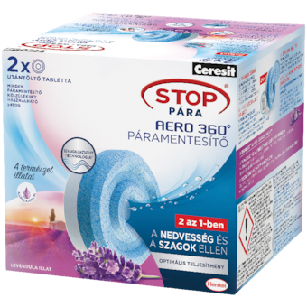 Ceresit Stop Pára AERO 360° páramentesítő utántöltő tabletta**
