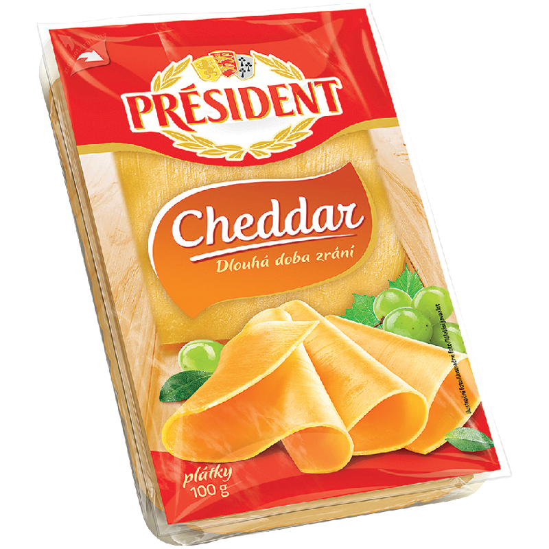 Président Szeletelt Cheddar Sajt