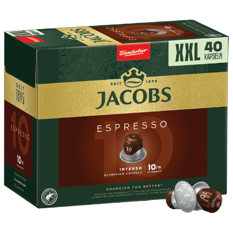 Jacobs Espresso Nespresso Kompatibilis Kávékapszula